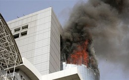 Cháy khu mua sắm Trung Quốc, 17 người chết