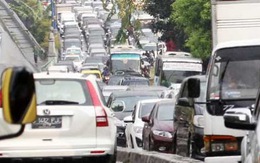 Giao thông Jakarta tệ nhất trong 78 thành phố, khu vực