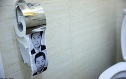 ​Trung Quốc thu hồi giấy vệ sinh in hình ông Lương Chấn Anh