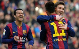 Messi lập hat-trick, Barca nghiền nát Levante