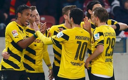 Thắng trận thứ 3 liên tiếp, Dortmund lên hạng 10