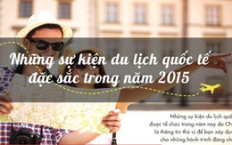 Những sự kiện du lịch quốc tế đặc sắc năm 2015