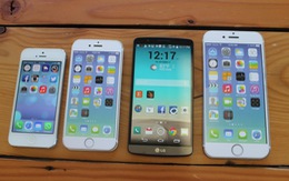 Smartphone xuất sắc nhất 2015: iPhone 6 và LG G3