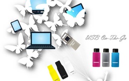 USB OTG cho phép truy cập qua cổng USB và micro USB