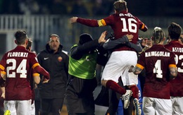 Juventus duy trì khoảng cách 14 điểm với AS Roma