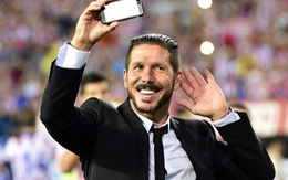 HLV Simeone ở lại Atletico Madrid đến năm 2020