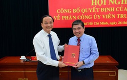 Ông Nguyễn Thành Phong nhận chức phó bí thư Thành ủy TP.HCM