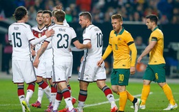 Podolski giúp Đức hòa Úc