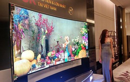 Tivi 5K 105-inch LG 105UC9 hơn 2 tỉ đồng ra mắt ở VN