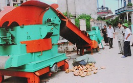 ​Nông dân chế tạo máy xử lý rác thải