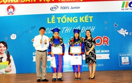 ​Hai học sinh TP.HCM vô địch cuộc thi TOEFL Junior 2014