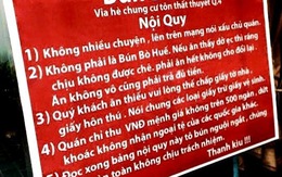 Quán bún bò có nội quy lạ và "độc chiêu" tiếp thị