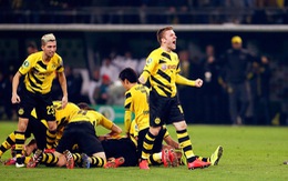 Dortmund chật vật vào bán kết Cúp QG Đức