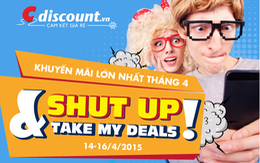 ​Cơn sốt siêu giảm giá tháng 4 tại Cdiscount.vn