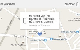 Mất điện thoại Android, chỉ cần Google tìm