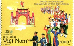 ​Bộ tem Tín ngưỡng thờ cúng Hùng Vương