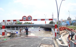 Thông xe hầm chui cầu Điện Biên Phủ phía ​đường Trường Sa