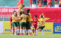 Tuyển nữ Việt Nam thua U-20 Úc ở phút cuối