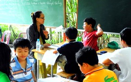 17 năm dạy tiếng Anh  miễn phí cho học sinh nghèo