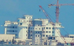 ​Trung Quốc xây công trình 9 tầng trên đảo Huy Gơ