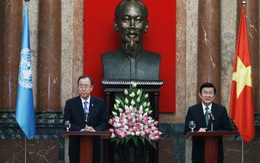Ông Ban Ki Moon: Liên Hiệp Quốc theo dõi sát tình hình biển Đông