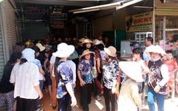 100 tiểu thương nghỉ bán phản đối dời chợ Di Linh cũ