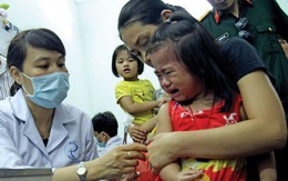Hà Nội bắt đầu tiêm sởi - rubella miễn phí cho trẻ 18 tháng tuổi