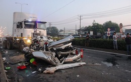 Khởi tố tài xế xe container tông chết gia đình Việt kiều