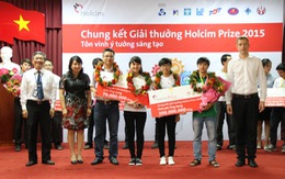 ĐH Bách khoa Đà Nẵng đoạt giải nhất Holcim Prize 2015