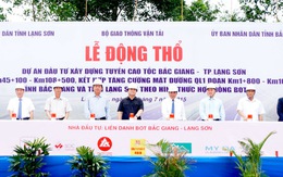 Động thổ xây tuyến cao tốc Bắc Giang - Lạng Sơn
