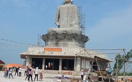 Điểm tin: Tượng Phật đang xây bất ngờ đổ sập