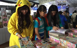 Lễ hội truyện tranh Nhật thu hút bạn trẻ Việt