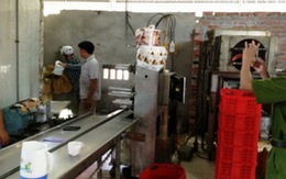Bắt quả tang cơ sở làm giả kem Tràng Tiền tại Nghệ An