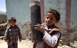 Cả ngàn trẻ em Yemen thương vong vì bom đạn