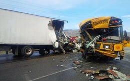 Đức: xe buýt va chạm xe tải, 19 học sinh bị thương