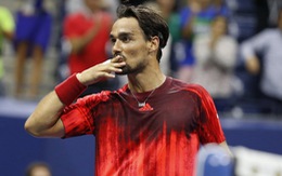 Thua ngược Fognini, Nadal chia tay Giải Mỹ mở rộng 2015
