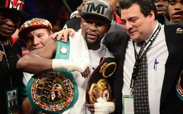 Mayweather hạ Berto trong trận đấu chia tay sự nghiệp