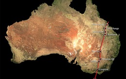 ​Phát hiện chuỗi núi lửa dài nhất thế giới ở Úc