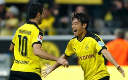 Kagawa giúp Dortmund tiếp tục toàn thắng