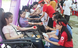 “Sắc đỏ dòng Lam” thu hút hơn 1.000 bạn trẻ hiến máu