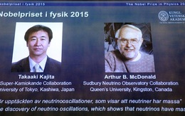 ​Nghiên cứu hạt neutrino đoạt giải Nobel Vật lý