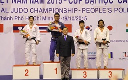 ​VN dẫn đầu giải Judo quốc tế TP.HCM 2015