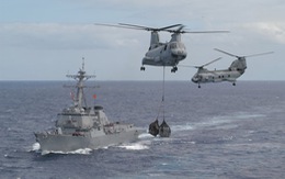 Tàu USS  Lassen tuần tra, Trung Quốc dọa tăng cường sức mạnh