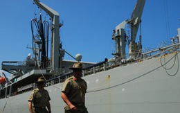 ​Tàu hải quân Úc lần đầu cập cảng Tiên Sa