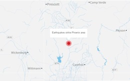 3 trận động đất xảy ra tại Phoenix, Mỹ