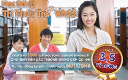 Chương trình Học bổng Tri Thức Trẻ®  VASS 20151.000 suất học bổng cho sinh viên TP.HCM