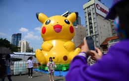 Pikachu khổng lồ khuấy động Lễ hội Nhật Bản