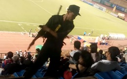 Cảnh sát cơ động tường trình vụ “tát cô gái tại sân Gò Đậu”