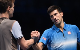 Djokovic gặp Nadal ở bán kết Giải ATP World Tour Finals