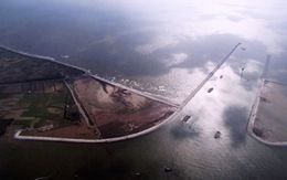 Khánh thành công trình giúp tàu 1.000 tấn vào cảng trên sông Hồng
